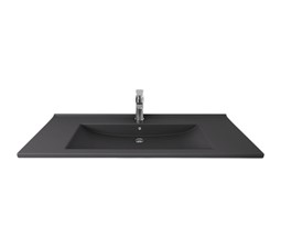 Creavit SU100 45x100 cm Su Lavabo - Antrasit